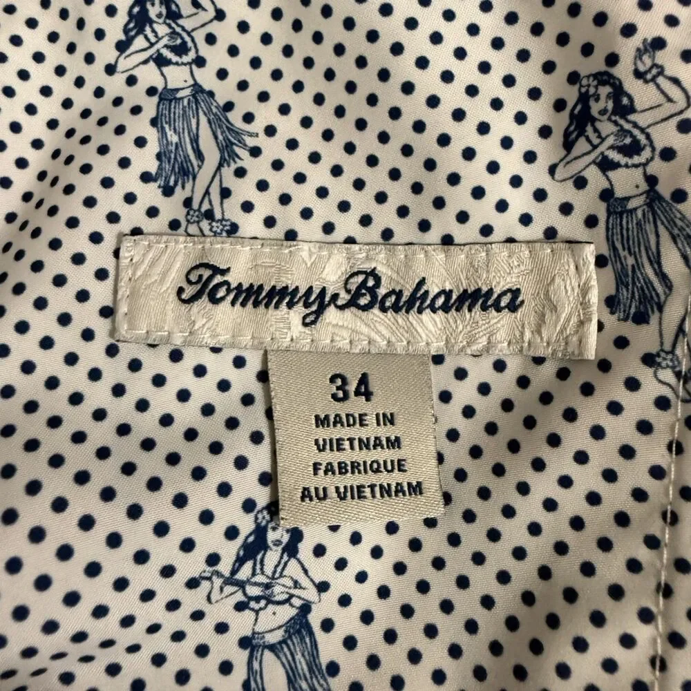 Tommy Bahama Men's W34 Multicolor Check Moisture Wicking Bermuda Shorts